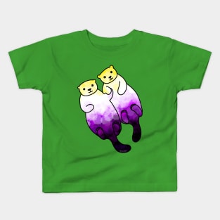 Non-binary otters. Kids T-Shirt